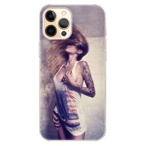 Odolné silikónové puzdro iSaprio - Girl 01 - iPhone 12 Pro Max
