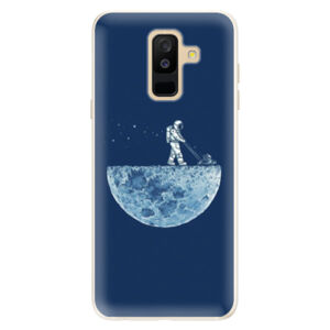Silikónové puzdro iSaprio - Moon 01 - Samsung Galaxy A6+