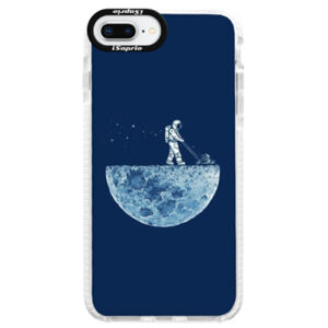 Silikónové púzdro Bumper iSaprio - Moon 01 - iPhone 8 Plus