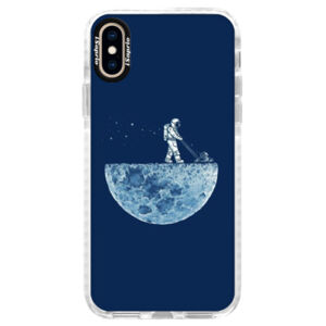 Silikónové púzdro Bumper iSaprio - Moon 01 - iPhone XS