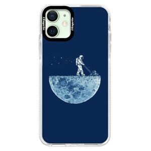 Silikónové puzdro Bumper iSaprio - Moon 01 - iPhone 12