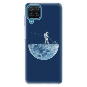 Plastové puzdro iSaprio - Moon 01 - Samsung Galaxy A12