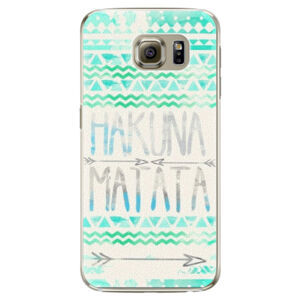 Plastové puzdro iSaprio - Hakuna Matata Green - Samsung Galaxy S6