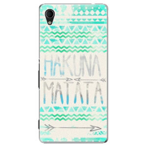 Plastové puzdro iSaprio - Hakuna Matata Green - Sony Xperia M4