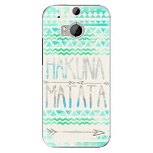 Plastové puzdro iSaprio - Hakuna Matata Green - HTC One M8