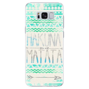 Plastové puzdro iSaprio - Hakuna Matata Green - Samsung Galaxy S8 Plus