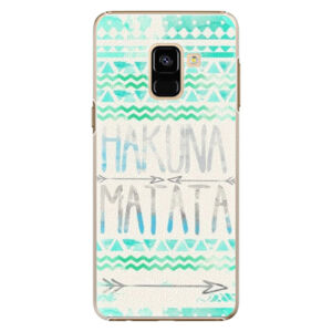 Plastové puzdro iSaprio - Hakuna Matata Green - Samsung Galaxy A8 2018