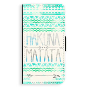 Flipové puzdro iSaprio - Hakuna Matata Green - Huawei P10 Plus