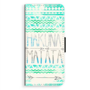 Flipové puzdro iSaprio - Hakuna Matata Green - Samsung Galaxy A8 Plus