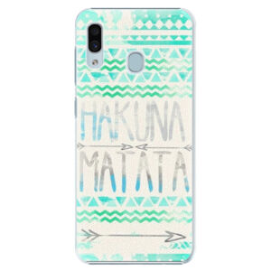 Plastové puzdro iSaprio - Hakuna Matata Green - Samsung Galaxy A20