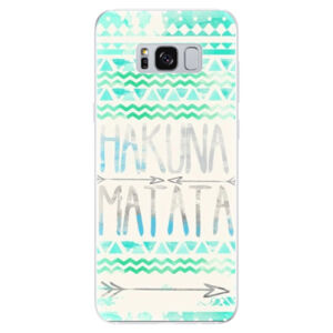 Odolné silikónové puzdro iSaprio - Hakuna Matata Green - Samsung Galaxy S8