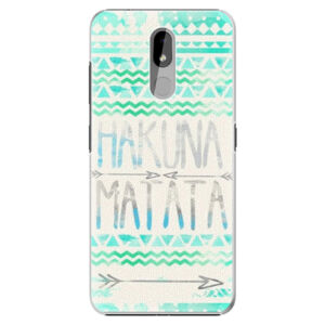 Plastové puzdro iSaprio - Hakuna Matata Green - Nokia 3.2