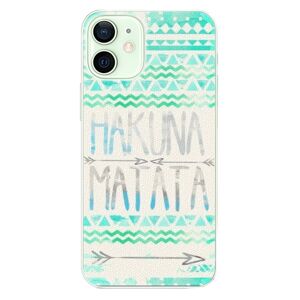 Plastové puzdro iSaprio - Hakuna Matata Green - iPhone 12 mini