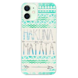 Plastové puzdro iSaprio - Hakuna Matata Green - iPhone 12