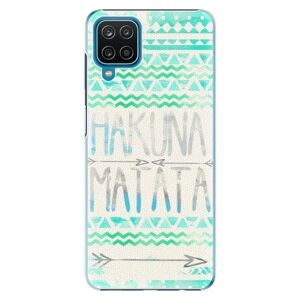 Plastové puzdro iSaprio - Hakuna Matata Green - Samsung Galaxy A12