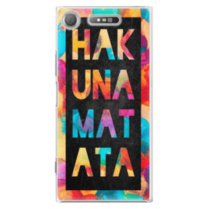 Plastové puzdro iSaprio - Hakuna Matata 01 - Sony Xperia XZ1