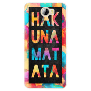 Silikónové puzdro iSaprio - Hakuna Matata 01 - Huawei Y5 II / Y6 II Compact