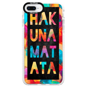 Silikónové púzdro Bumper iSaprio - Hakuna Matata 01 - iPhone 8 Plus