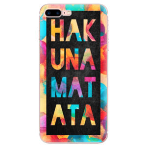 Odolné silikónové puzdro iSaprio - Hakuna Matata 01 - iPhone 7 Plus