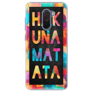 Plastové puzdro iSaprio - Hakuna Matata 01 - Xiaomi Pocophone F1