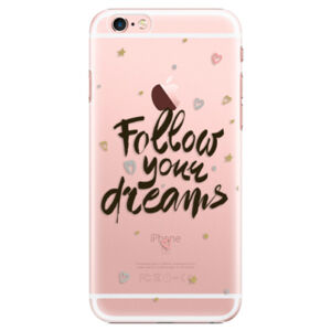 Plastové puzdro iSaprio - Follow Your Dreams - black - iPhone 6 Plus/6S Plus