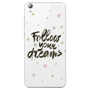 Plastové puzdro iSaprio - Follow Your Dreams - black - Lenovo S850