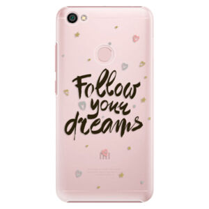 Plastové puzdro iSaprio - Follow Your Dreams - black - Xiaomi Redmi Note 5A / 5A Prime