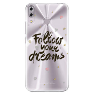 Plastové puzdro iSaprio - Follow Your Dreams - black - Asus ZenFone 5 ZE620KL