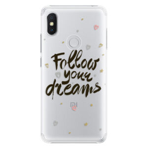 Plastové puzdro iSaprio - Follow Your Dreams - black - Xiaomi Redmi S2