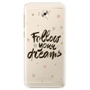 Plastové puzdro iSaprio - Follow Your Dreams - black - Asus ZenFone 4 Selfie ZD553KL