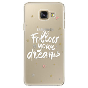 Plastové puzdro iSaprio - Follow Your Dreams - white - Samsung Galaxy A5 2016