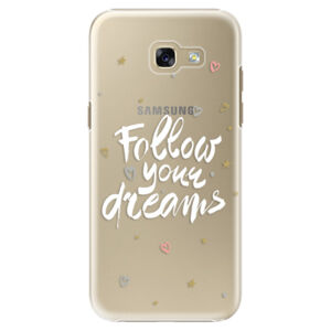 Plastové puzdro iSaprio - Follow Your Dreams - white - Samsung Galaxy A5 2017