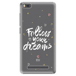 Plastové puzdro iSaprio - Follow Your Dreams - white - Xiaomi Mi4C