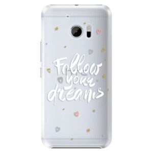 Plastové puzdro iSaprio - Follow Your Dreams - white - HTC 10