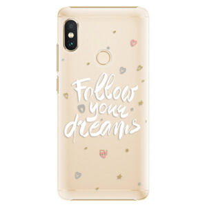 Plastové puzdro iSaprio - Follow Your Dreams - white - Xiaomi Redmi Note 5