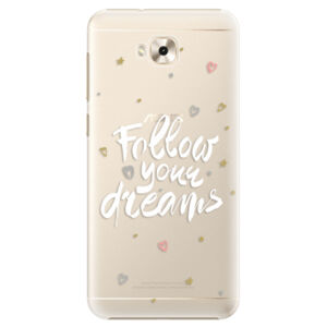 Plastové puzdro iSaprio - Follow Your Dreams - white - Asus ZenFone 4 Selfie ZD553KL