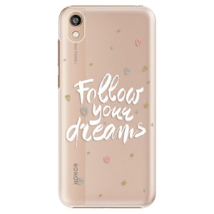 Plastové puzdro iSaprio - Follow Your Dreams - white - Huawei Honor 8S