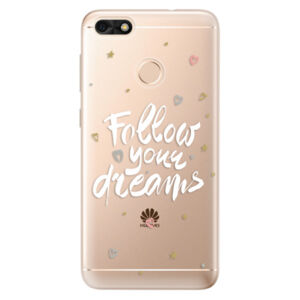 Odolné silikónové puzdro iSaprio - Follow Your Dreams - white - Huawei P9 Lite Mini