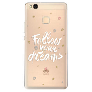 Odolné silikónové puzdro iSaprio - Follow Your Dreams - white - Huawei Ascend P9 Lite