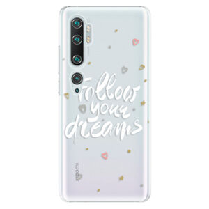 Plastové puzdro iSaprio - Follow Your Dreams - white - Xiaomi Mi Note 10 / Note 10 Pro