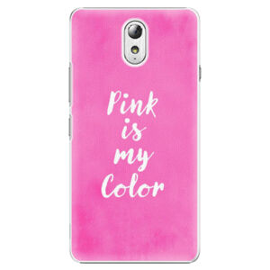 Plastové puzdro iSaprio - Pink is my color - Lenovo P1m