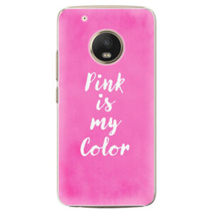 Plastové puzdro iSaprio - Pink is my color - Lenovo Moto G5 Plus