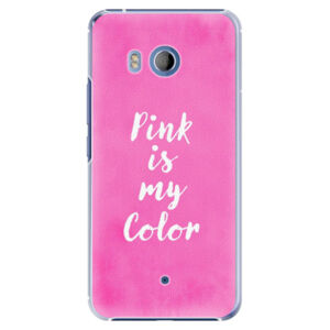 Plastové puzdro iSaprio - Pink is my color - HTC U11