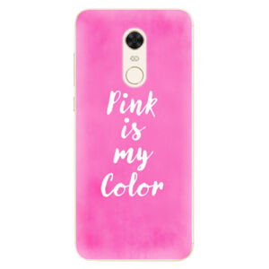 Silikónové puzdro iSaprio - Pink is my color - Xiaomi Redmi 5 Plus