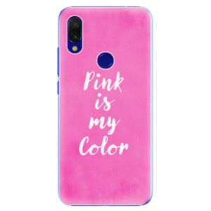 Plastové puzdro iSaprio - Pink is my color - Xiaomi Redmi 7