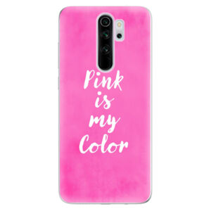 Odolné silikónové puzdro iSaprio - Pink is my color - Xiaomi Redmi Note 8 Pro
