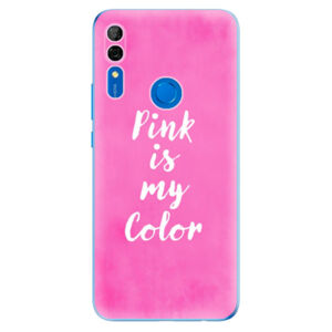 Odolné silikónové puzdro iSaprio - Pink is my color - Huawei P Smart Z