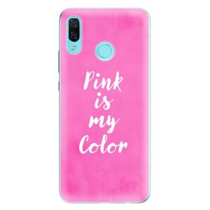Odolné silikónové puzdro iSaprio - Pink is my color - Huawei Nova 3