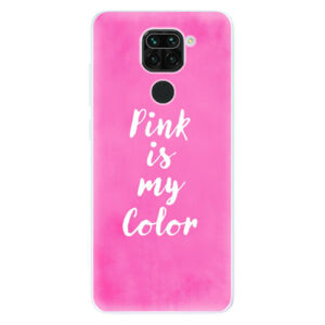 Odolné silikónové puzdro iSaprio - Pink is my color - Xiaomi Redmi Note 9