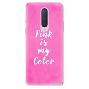 Odolné silikónové puzdro iSaprio - Pink is my color - OnePlus 8